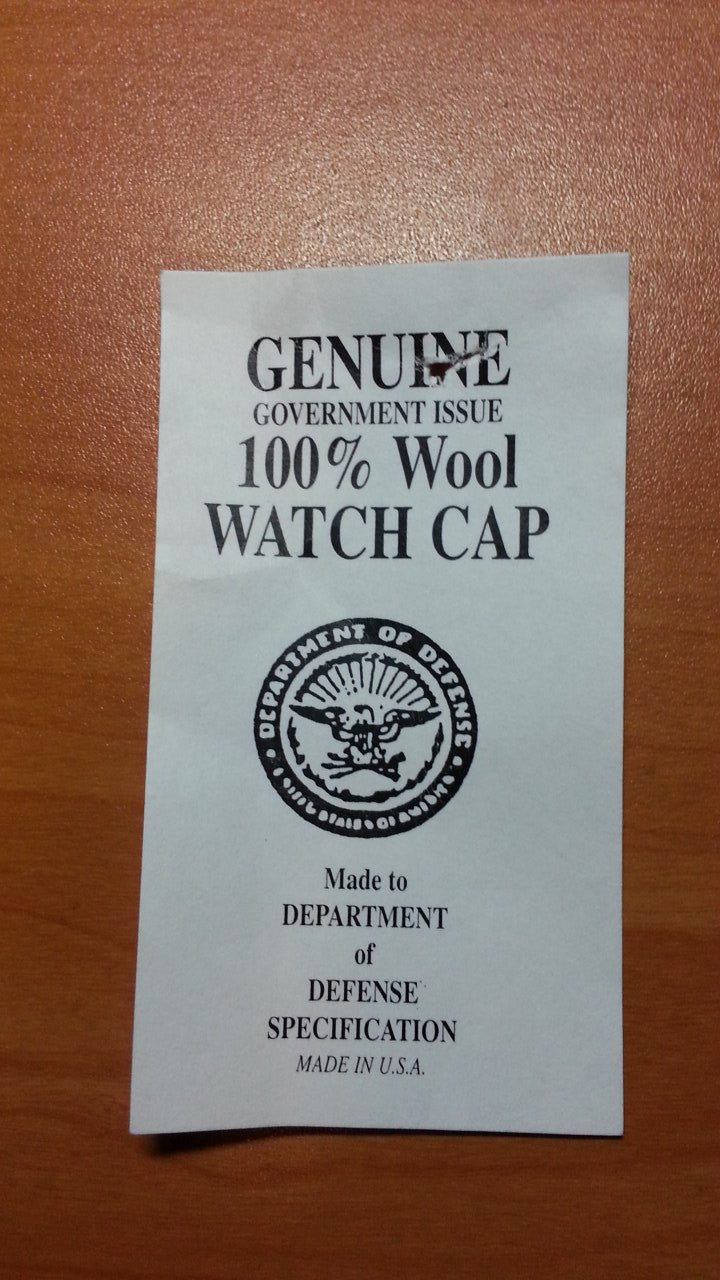 100% Wool Watch Cap w/ OSG Logo