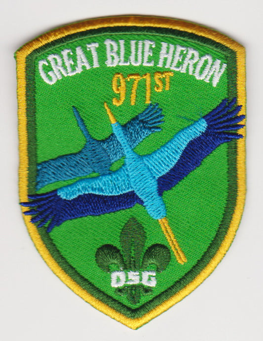 971st GREAT BLUE HERON Group Crest