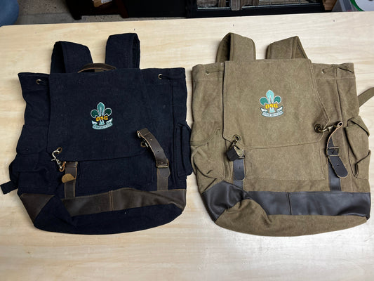Expedition Rucksack, Vintage Canvas