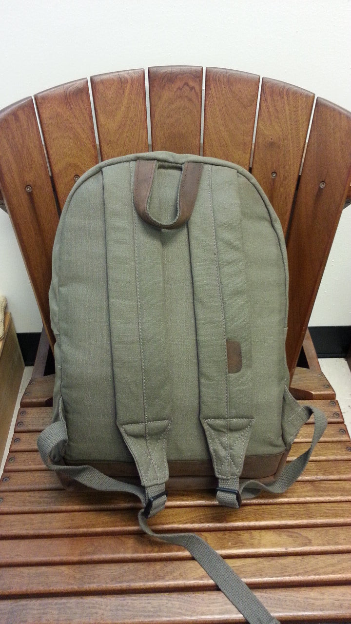 Teardrop Backpack, Vintage Canvas