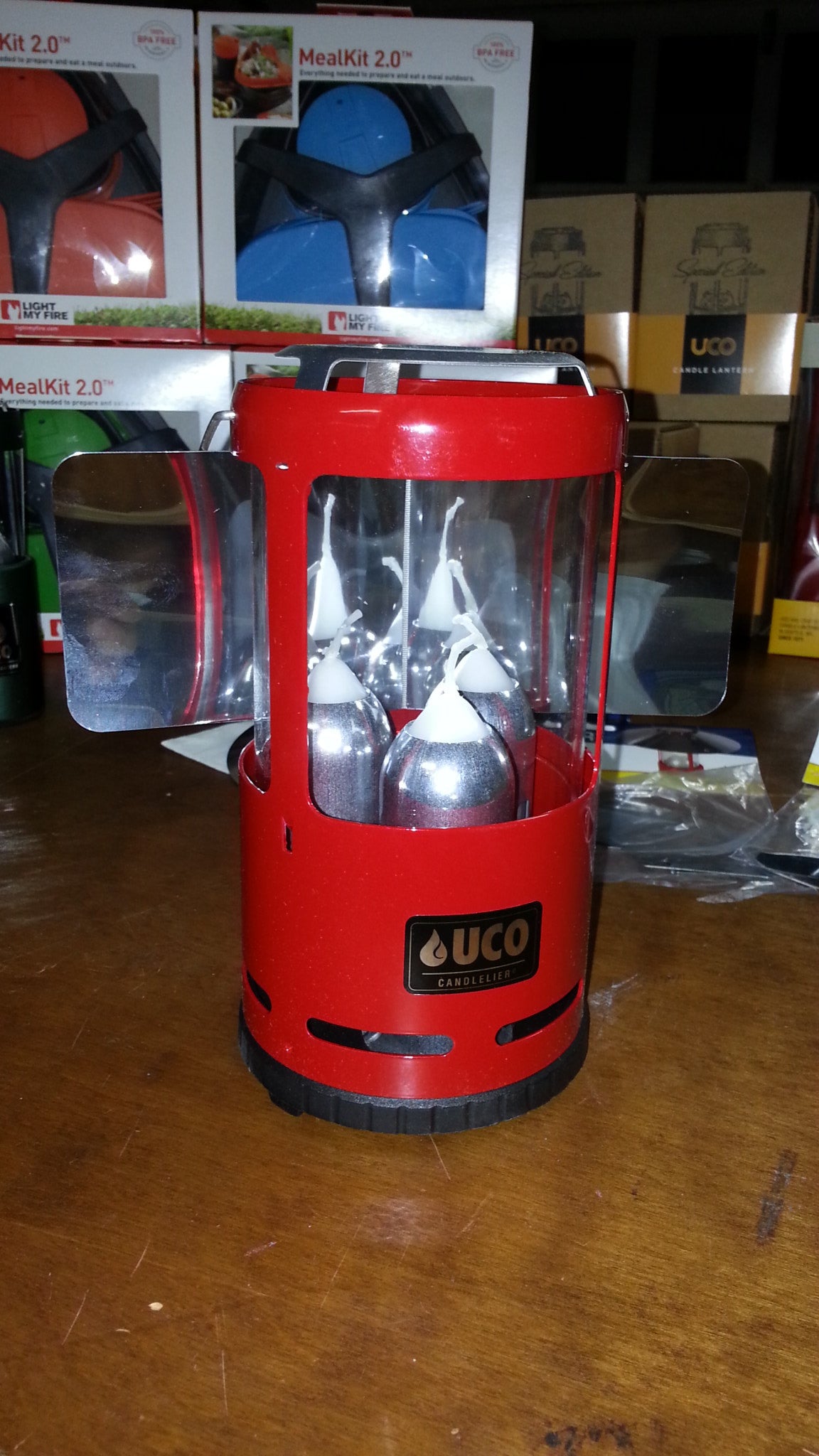 UCO Candlelier Candle Lantern - Red