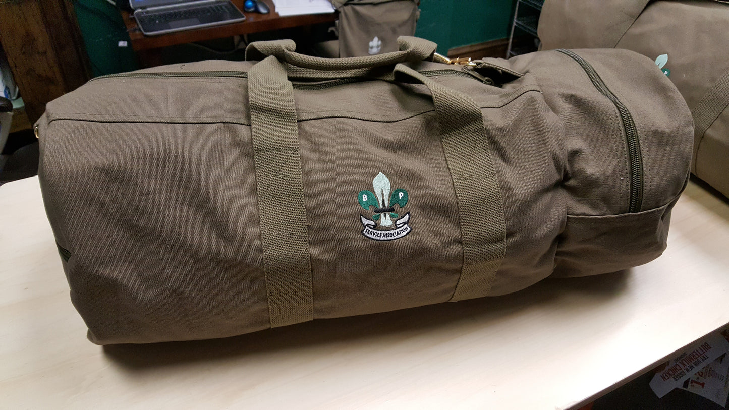 Double-Ender Sports Bag, Canvas w/ BPSA Logo