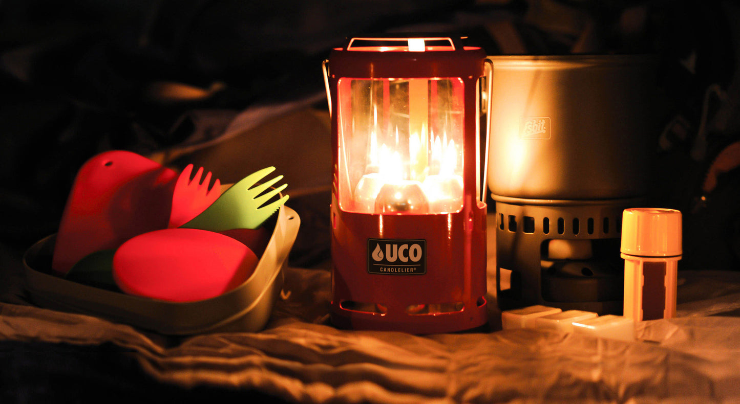 UCO Candlelier Candle Lantern - Red