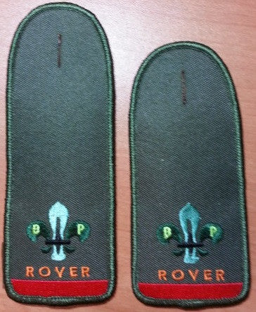 Trained Rover Knight Shoulder Board