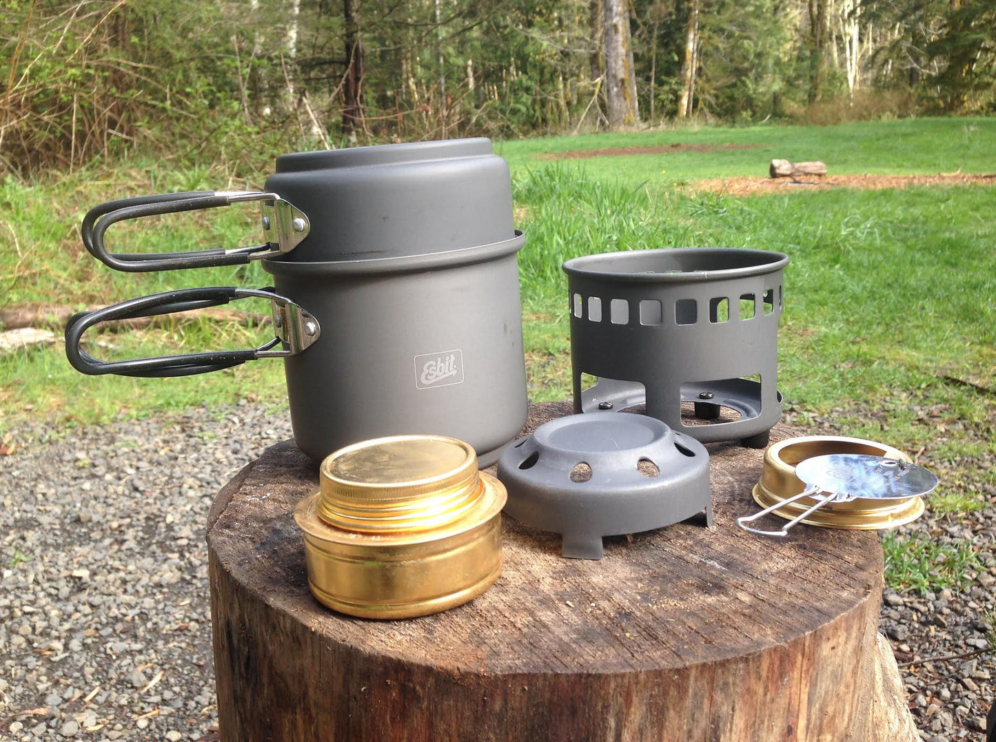 Esbit Trekking Alcohol Stove Cookset